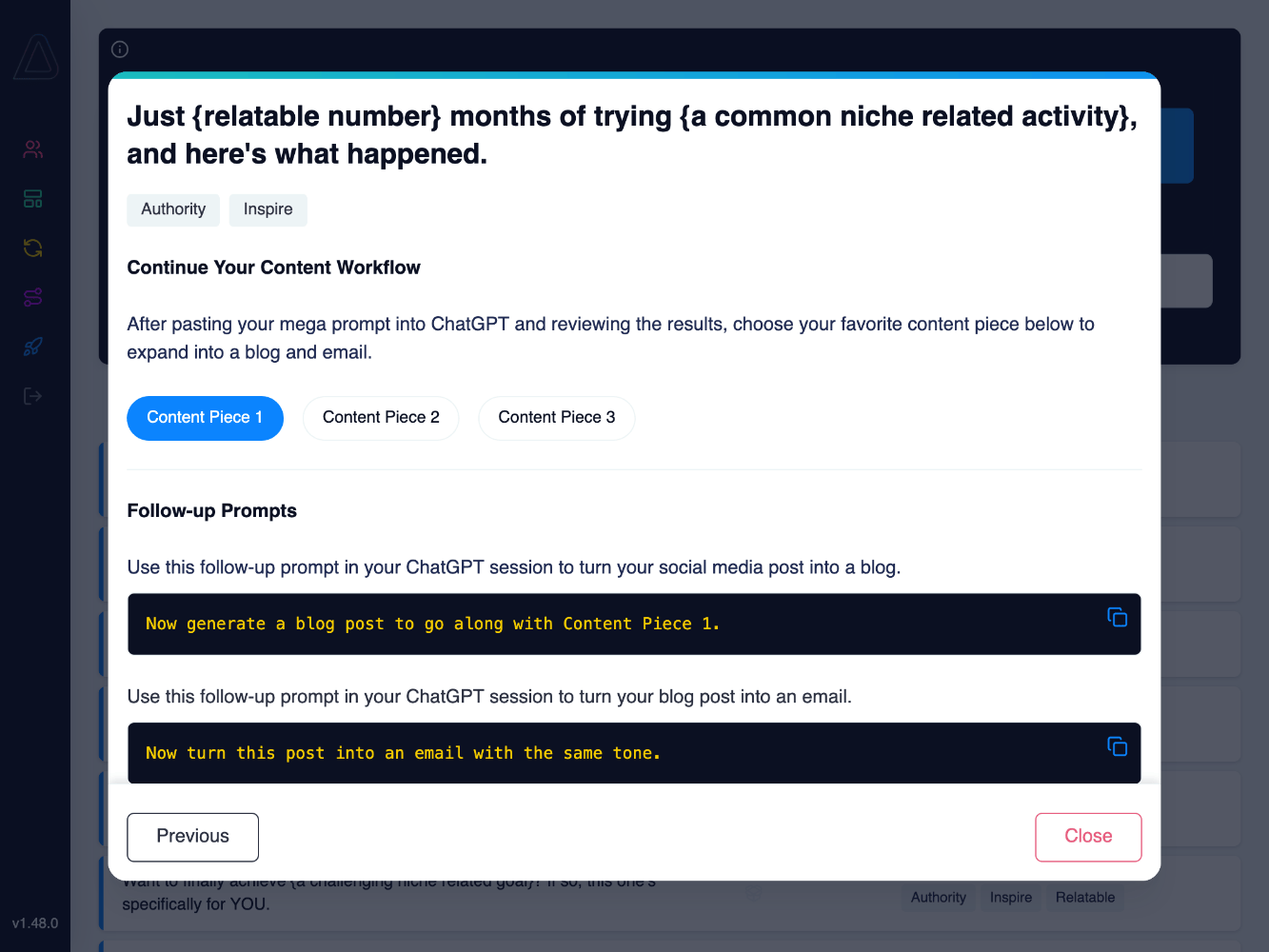 Ayumio Frameworks Expand - Tablet