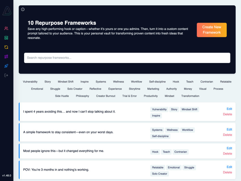 Ayumio Repurpose Demo Content - Tablet