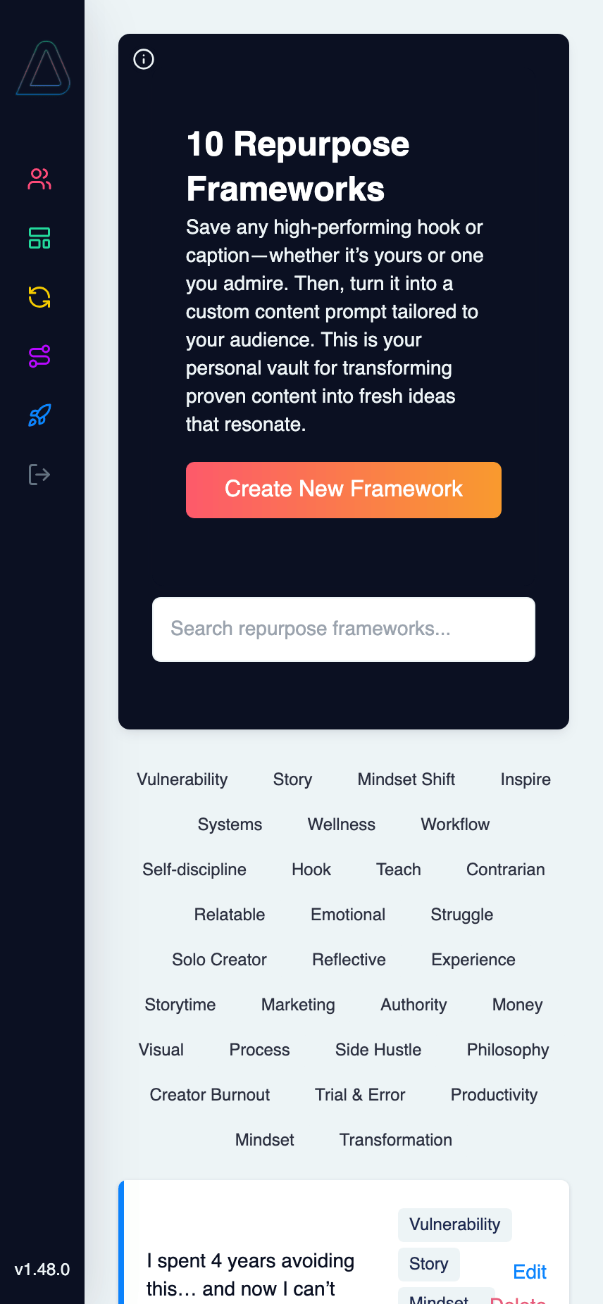 Ayumio Frameworks Demo Follow Up - Mobile