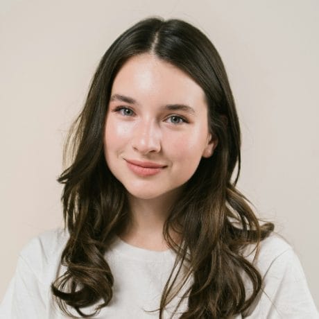 Girl with long hair smiling - Image by Oleg Ivanov